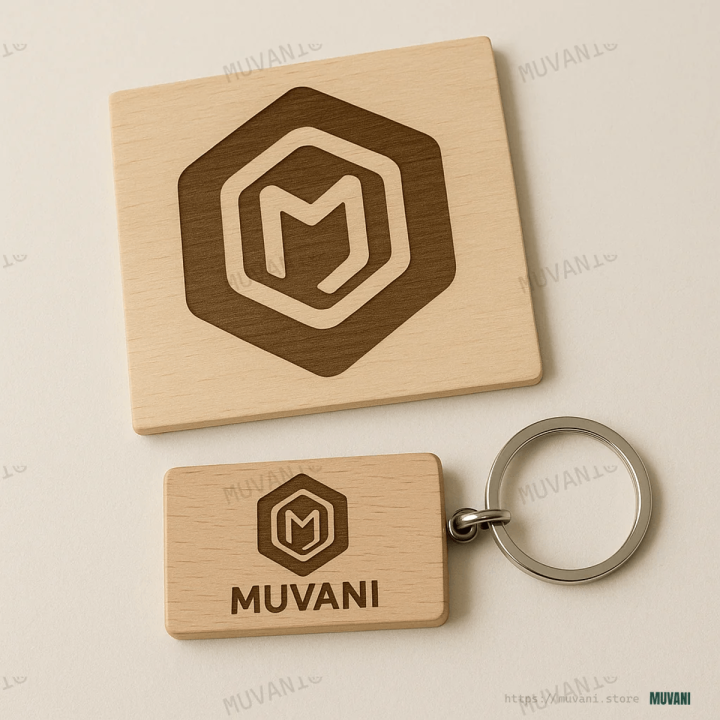 Engraved Gift Box Set (Coaster + Keychain)