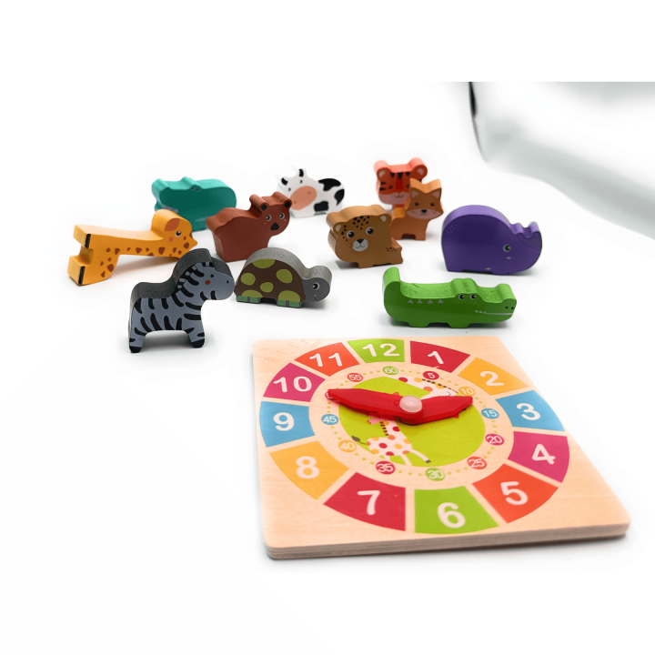 MUVANI 8-in-1 Montessori Activity Cube